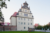 Schmuckgiebel des Augusteums in Wittenberg